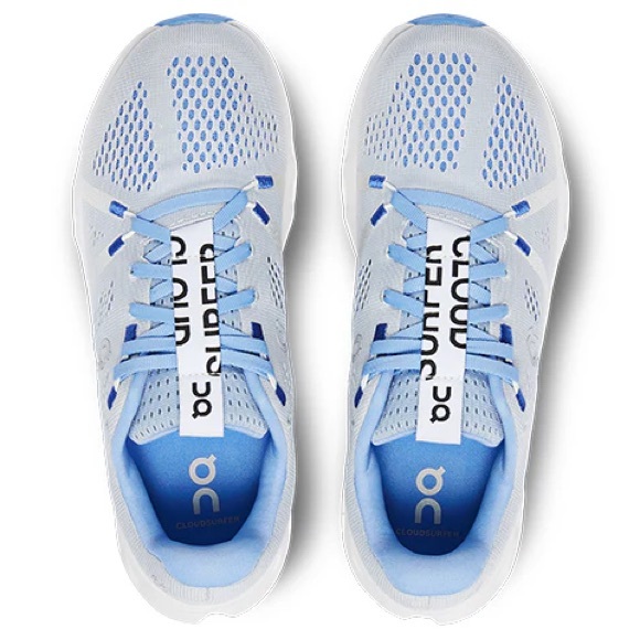 On Running Shoes - On Running Women's Cloudsurfer Sky Blue Athletic Sneakers